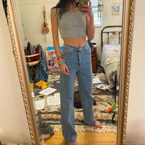 NWOT Shein High-Waisted Baggy Jeans